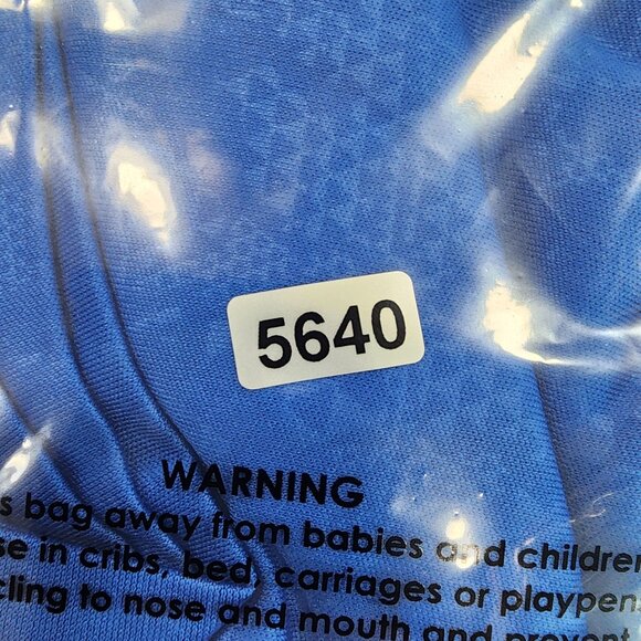 Men's Blue Marvel Captain America Shield Shirt 100% Polyester Short Sleeve L - Picture 9 of 9